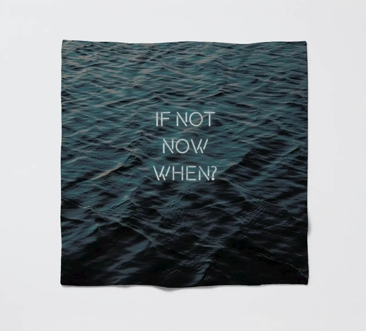 If not now coperta in pile da Oh Darling
