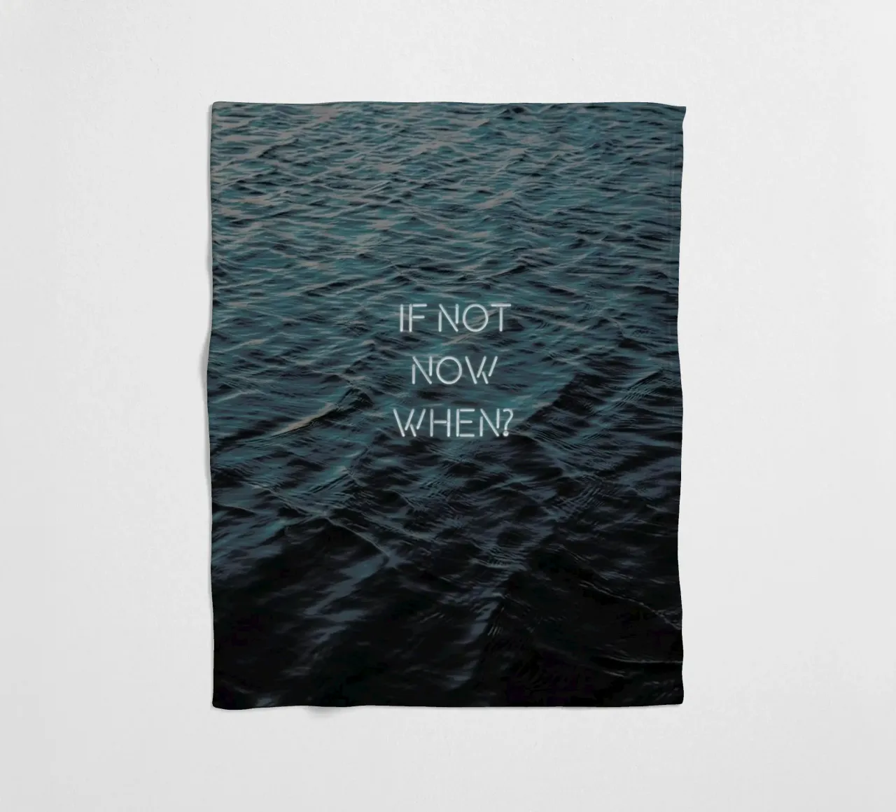 If not now coperta in pile da Oh Darling