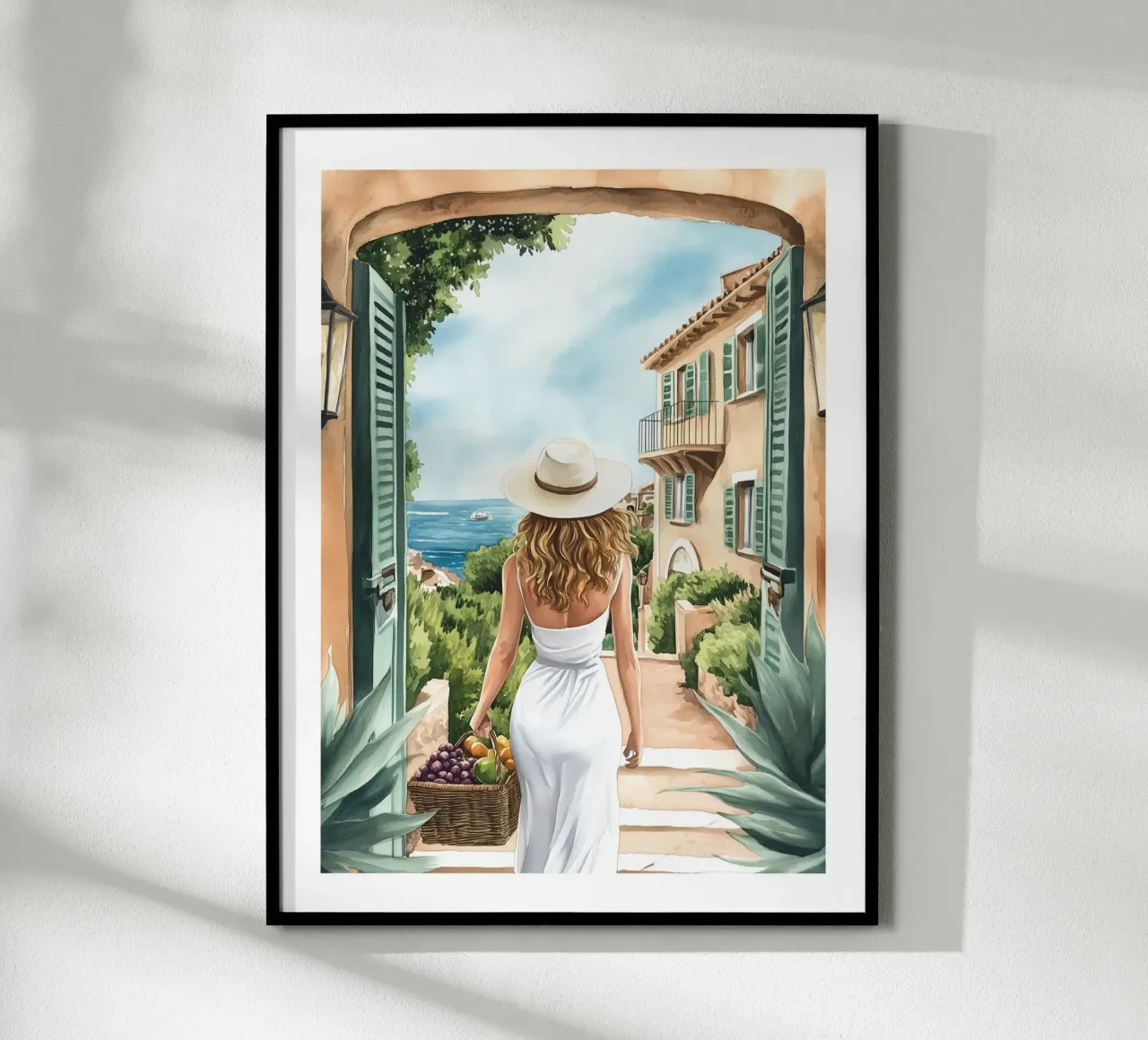 Mediterranean escape hahnemühle by Shores & Skies