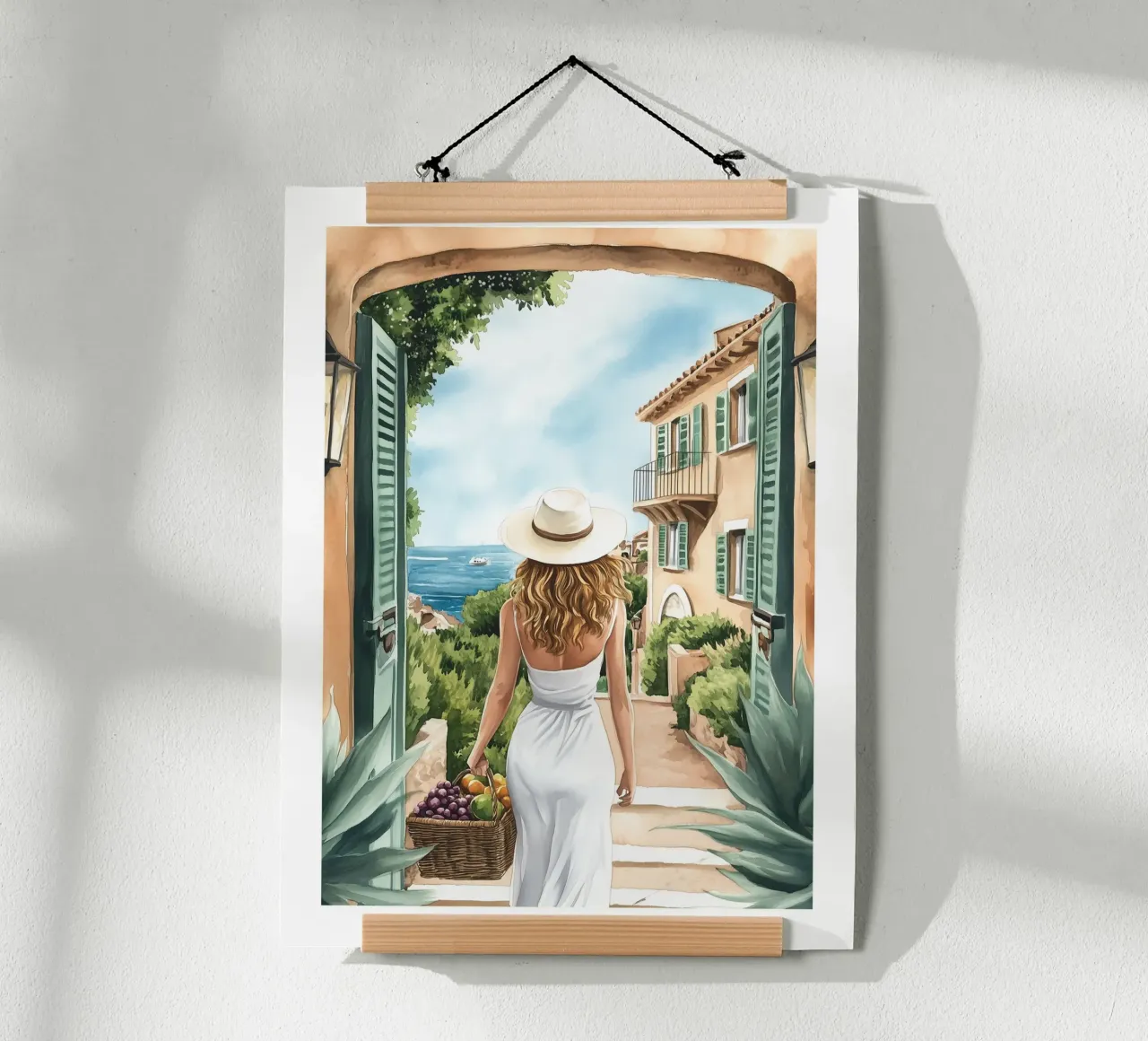 Mediterranean escape hahnemühle by Shores & Skies