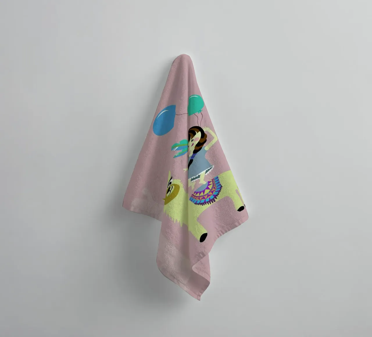 Alpaka 3 towel by Sabrina Ziegenhorn