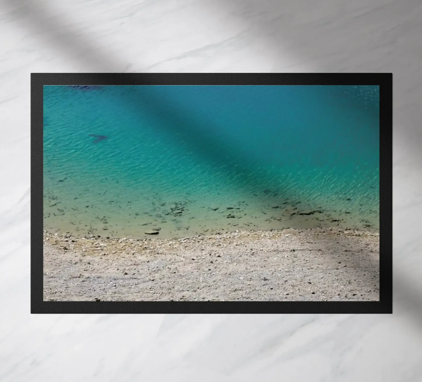 Crystal clear and dreamlike doormat by Jan Luzar