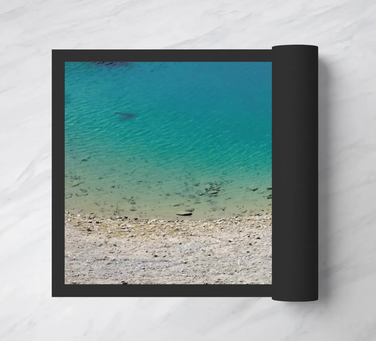 Glasklar doormat by Jan Luzar