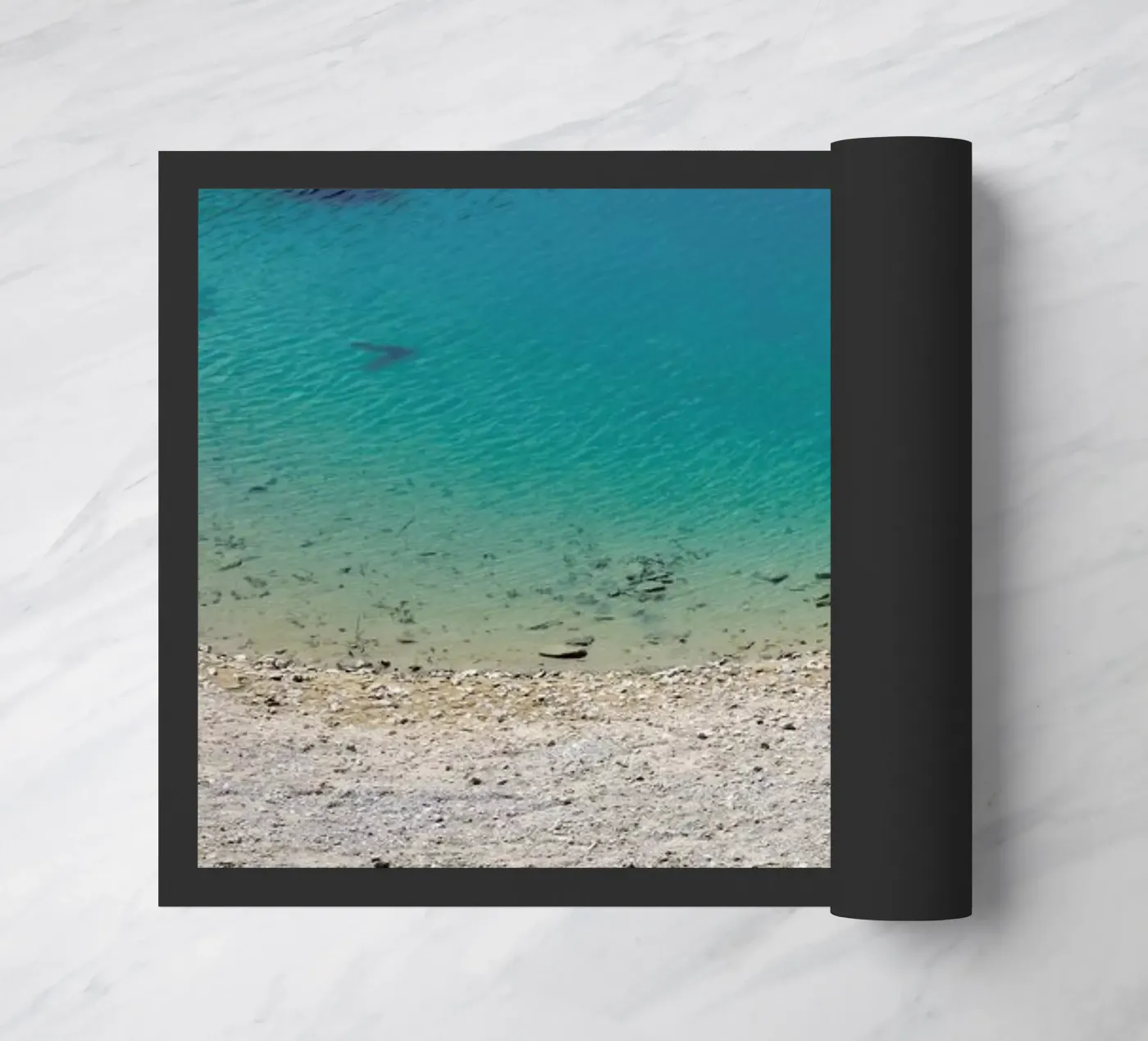 Crystal clear and dreamlike doormat by Jan Luzar