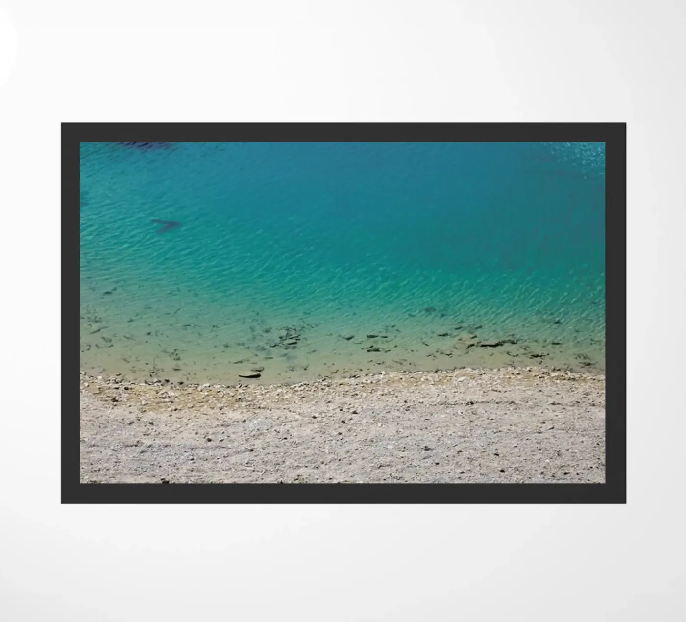 Crystal clear and dreamlike doormat by Jan Luzar