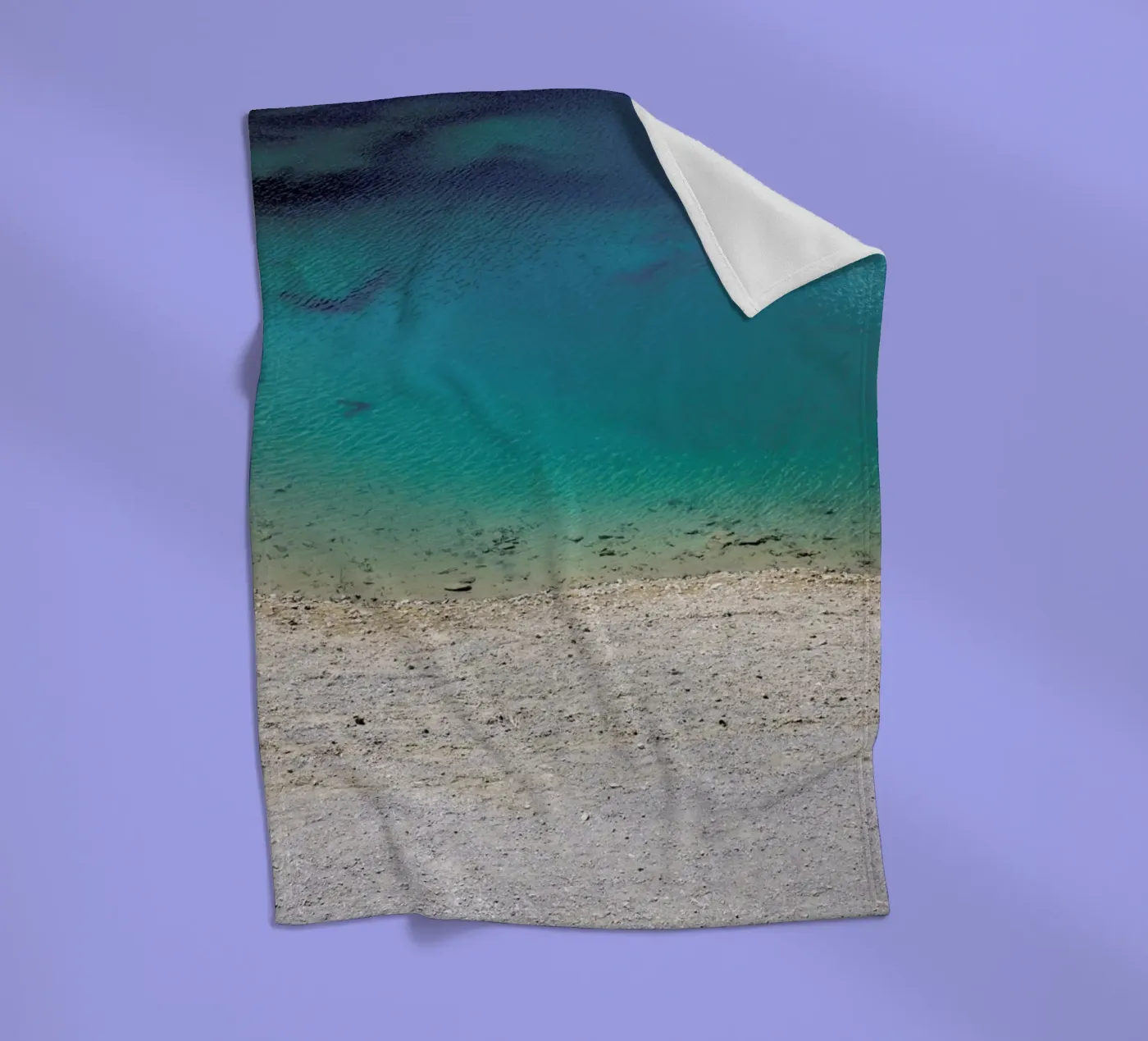Crystal clear and dreamlike fleece blanket by Jan Luzar