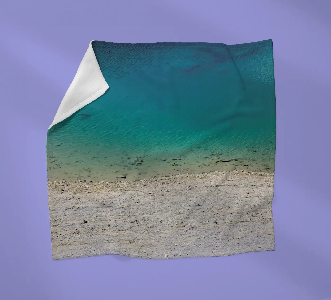 Crystal clear and dreamlike fleece blanket by Jan Luzar