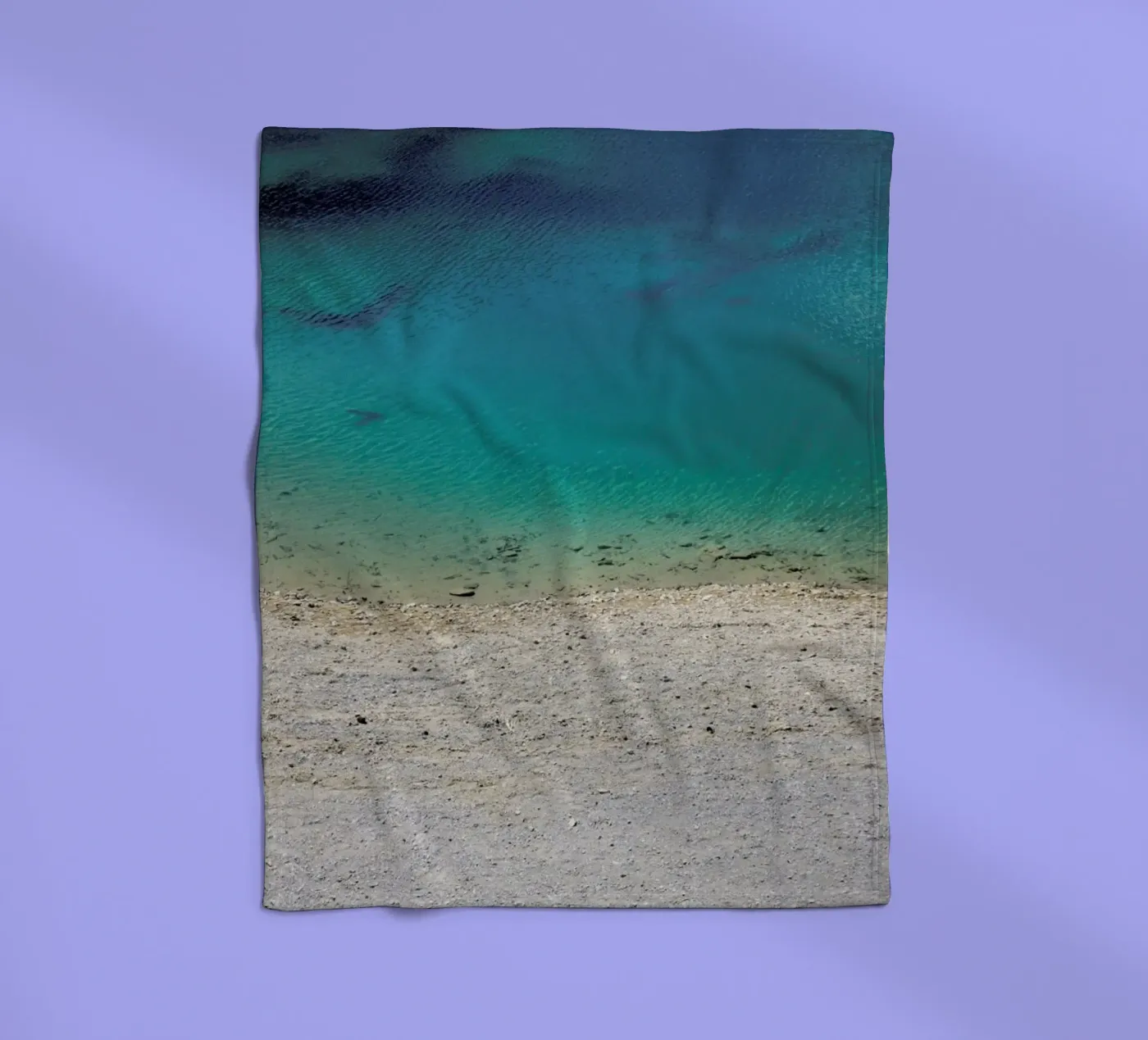 Crystal clear and dreamlike fleece blanket by Jan Luzar