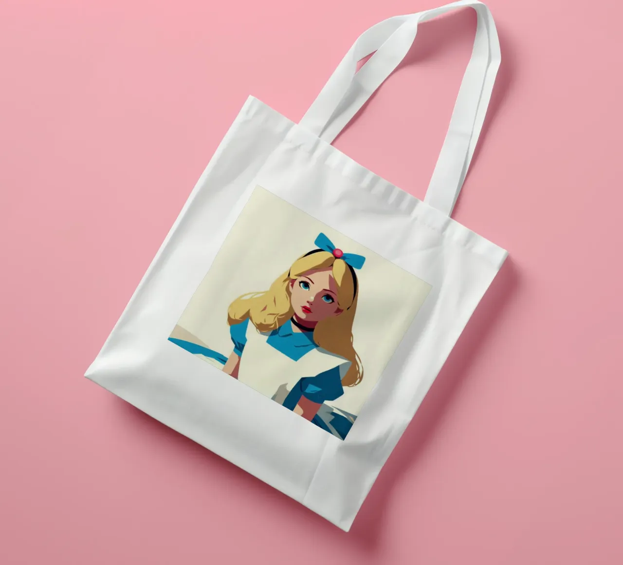 Alice - Vintage poster print tote bag by posterprints-by-nomad