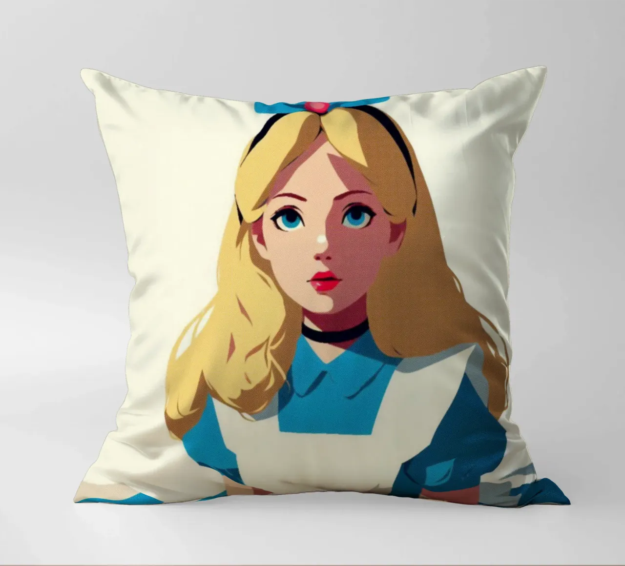 Alice - Stampa poster d'epoca cuscino da posterprints-by-nomad