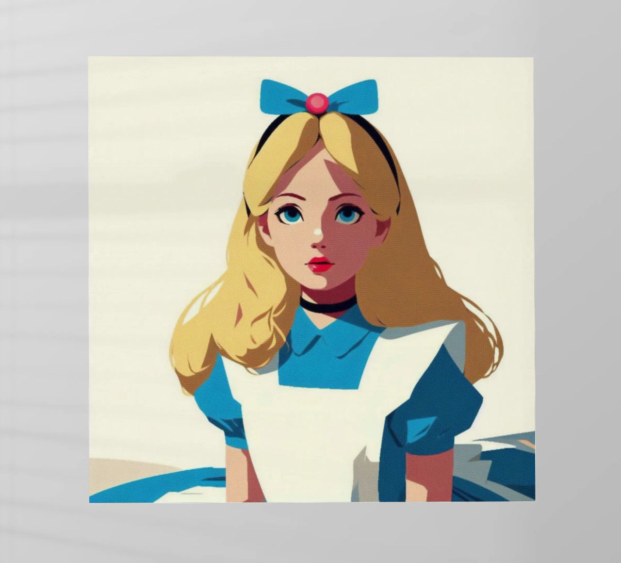 Alice - Stampa poster d'epoca pellicola backlit da posterprints-by-nomad