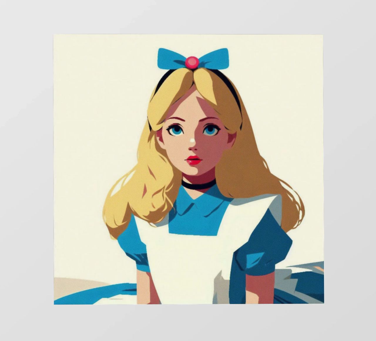 Alice - Stampa poster d'epoca pellicola backlit da posterprints-by-nomad