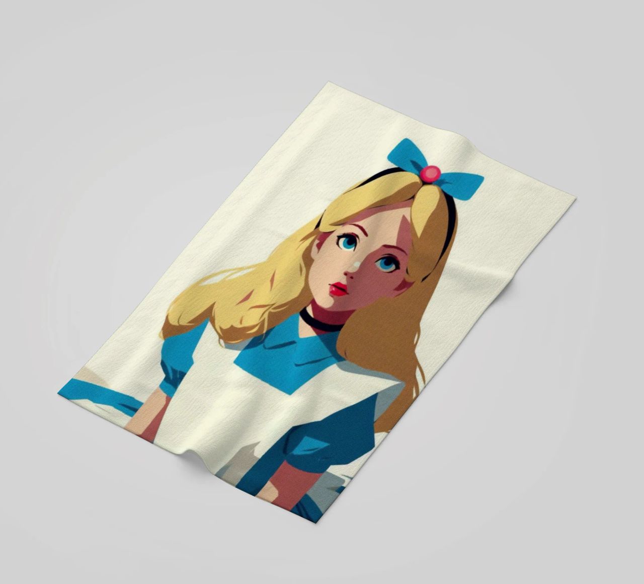Alice - Stampa poster d'epoca telo mare da posterprints-by-nomad