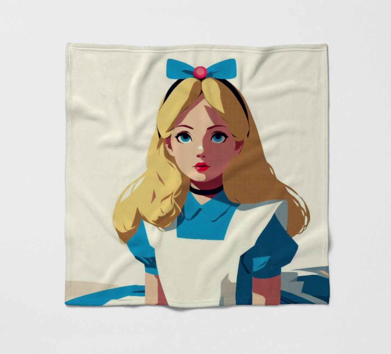 Alice - Stampa poster d'epoca coperta in pile da posterprints-by-nomad