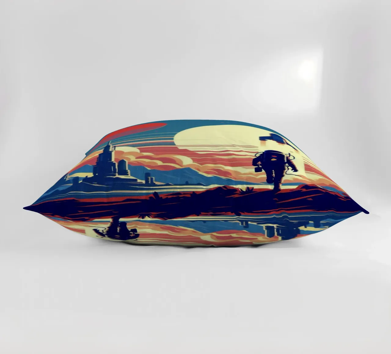 Mars Rocket - Stampa poster d'epoca cuscino da posterprints-by-nomad