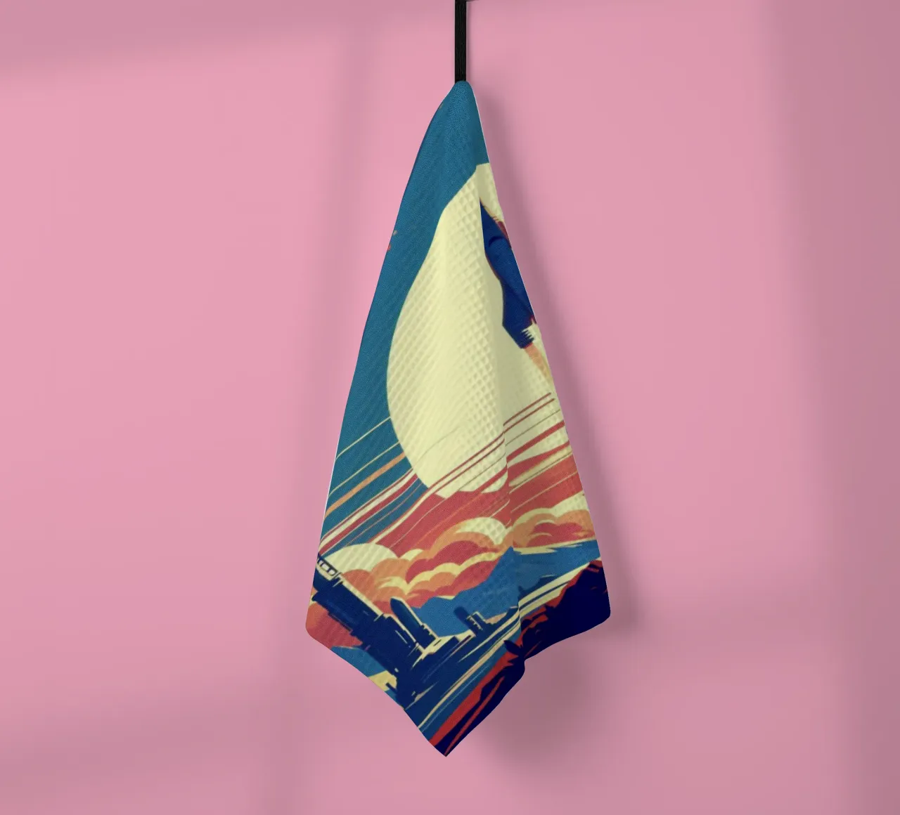 Mars Rocket - Stampa poster d'epoca canovaccio da cucina da posterprints-by-nomad