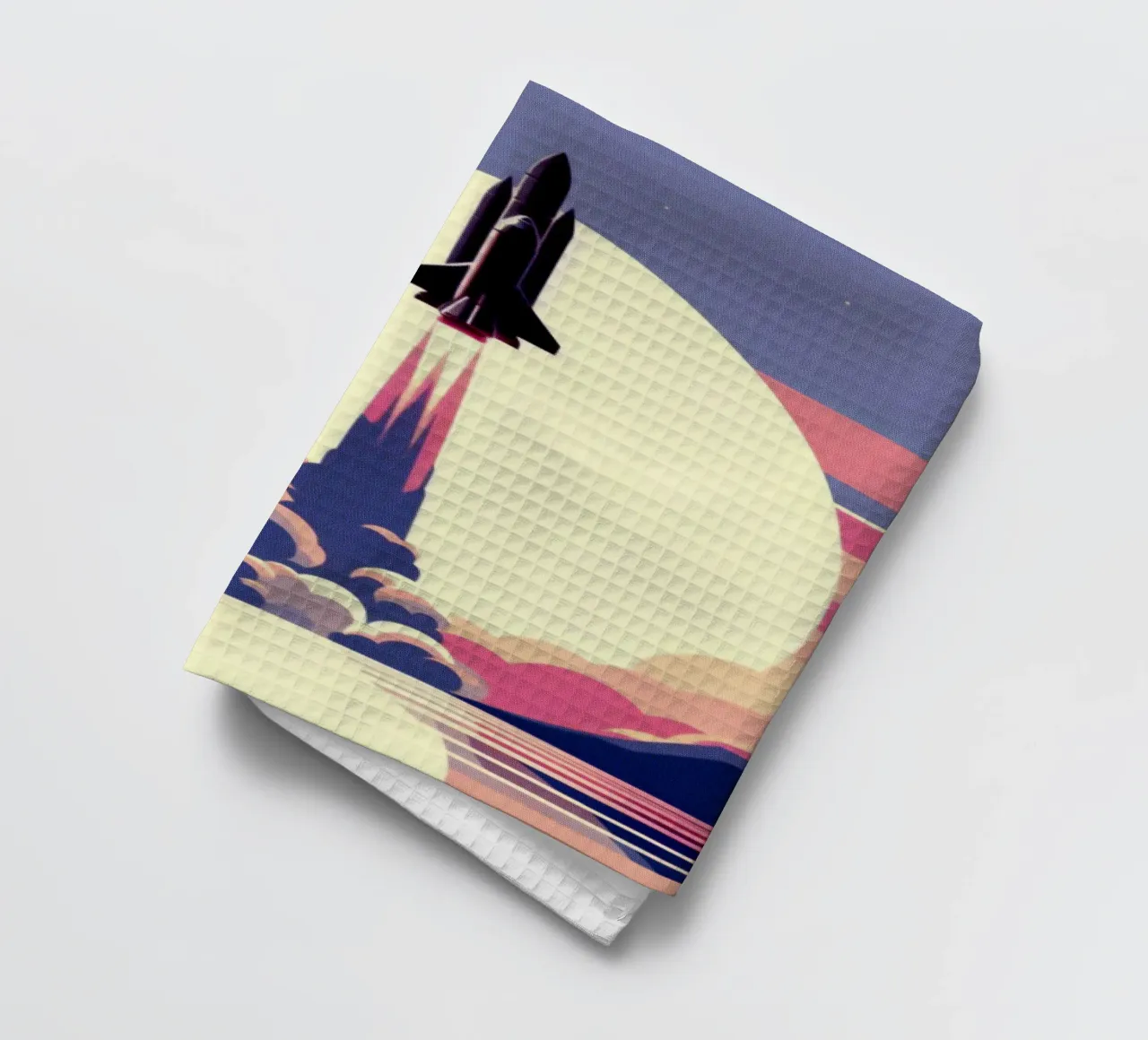 Navette spatiale - Impression d'affiches vintage torchon de posterprints-by-nomad