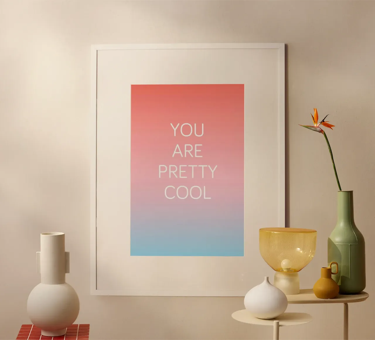 You Are Pretty Cool poster da Oh Darling