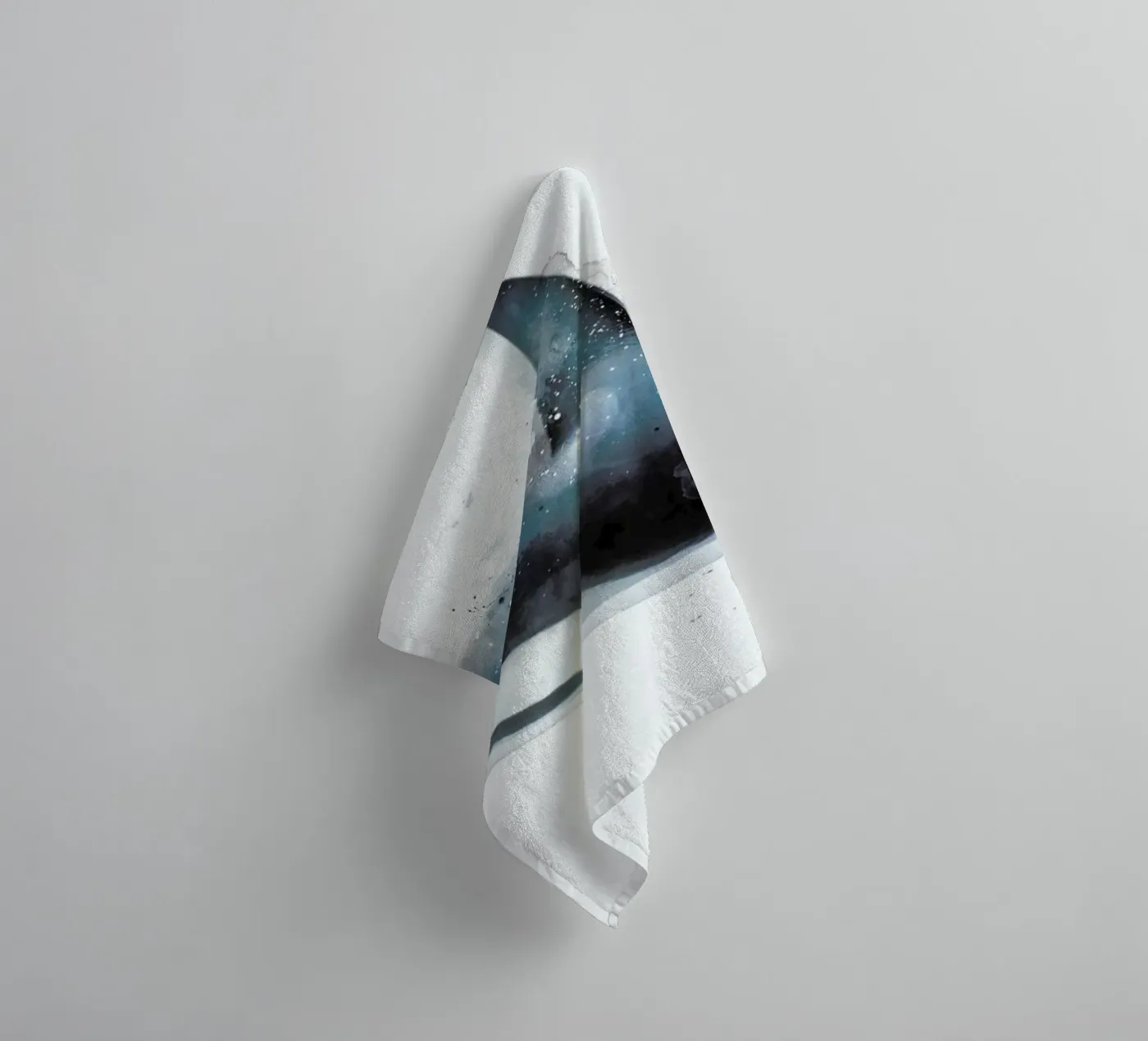 Orca towel by Amy Hamilton