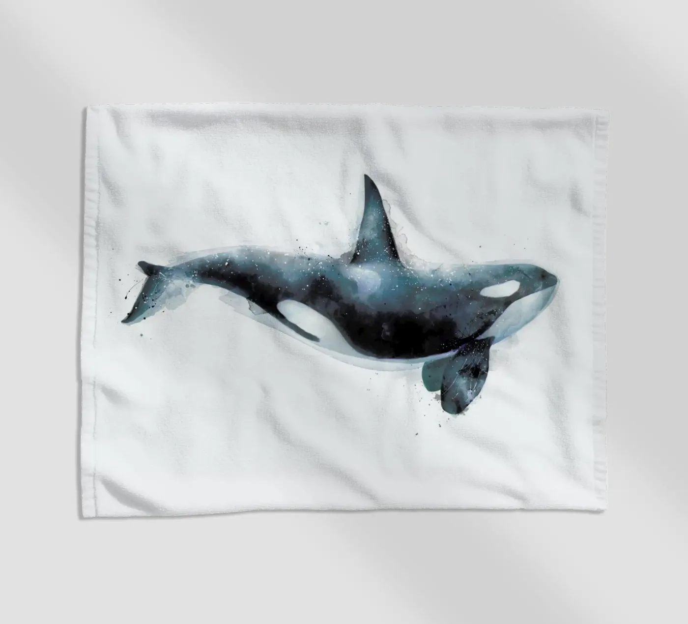 Orca strandhanddoek van Amy Hamilton