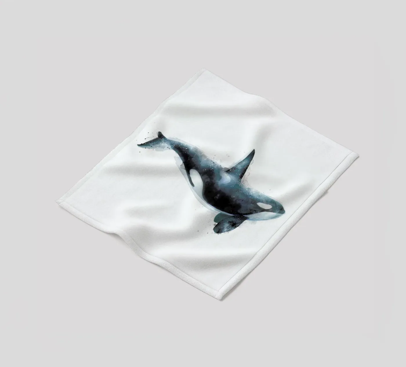 Orca Fleecedecke von Amy Hamilton