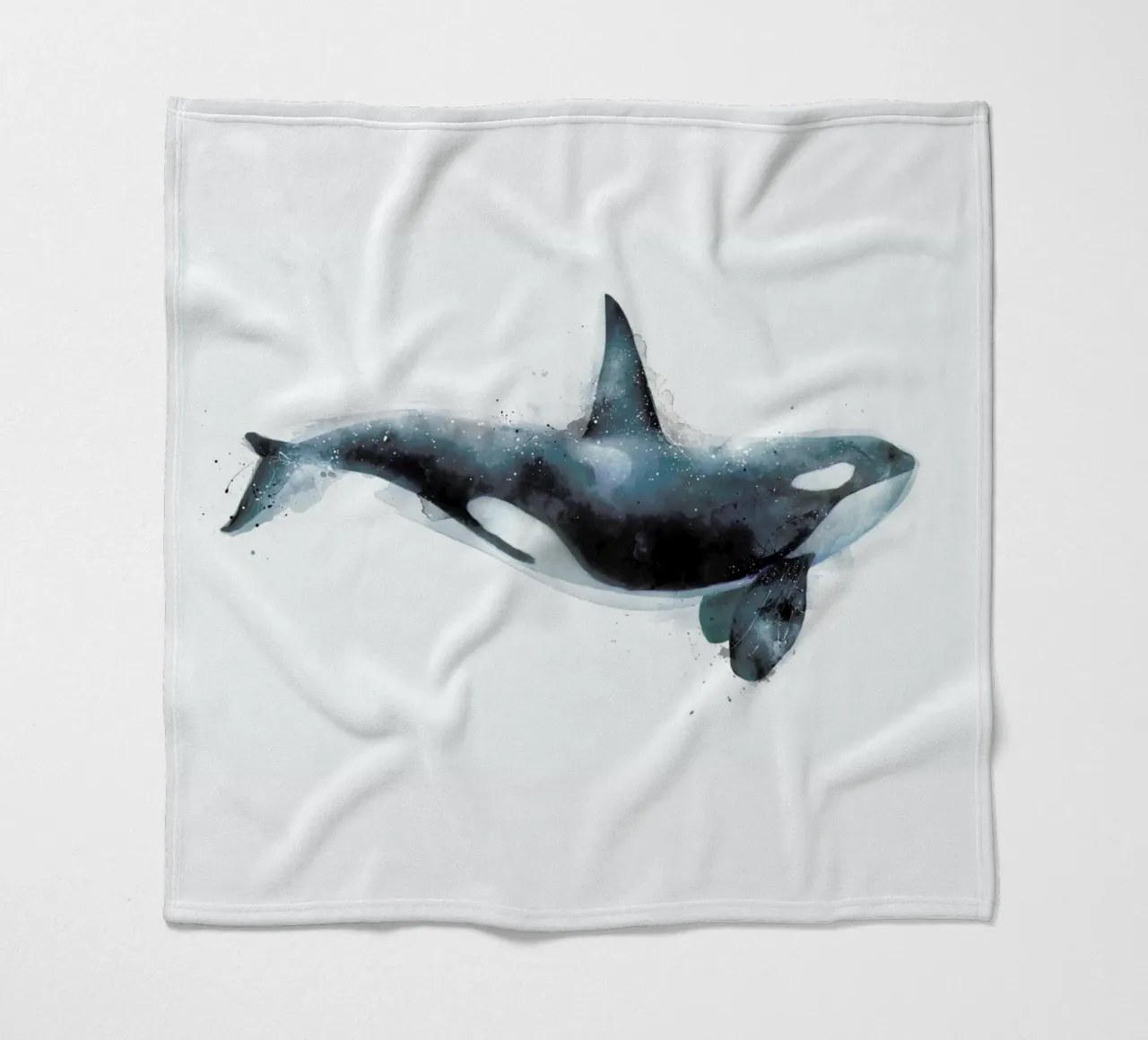 Orca Fleecedecke von Amy Hamilton