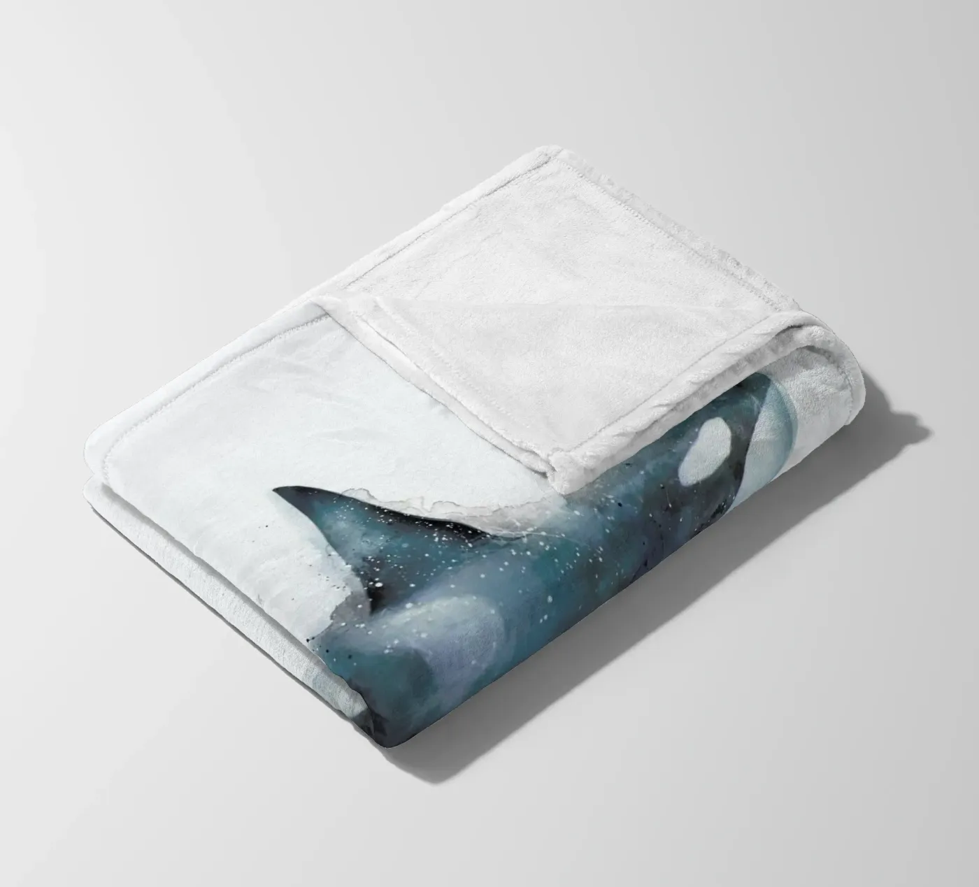 Orca fleecedeken van Amy Hamilton