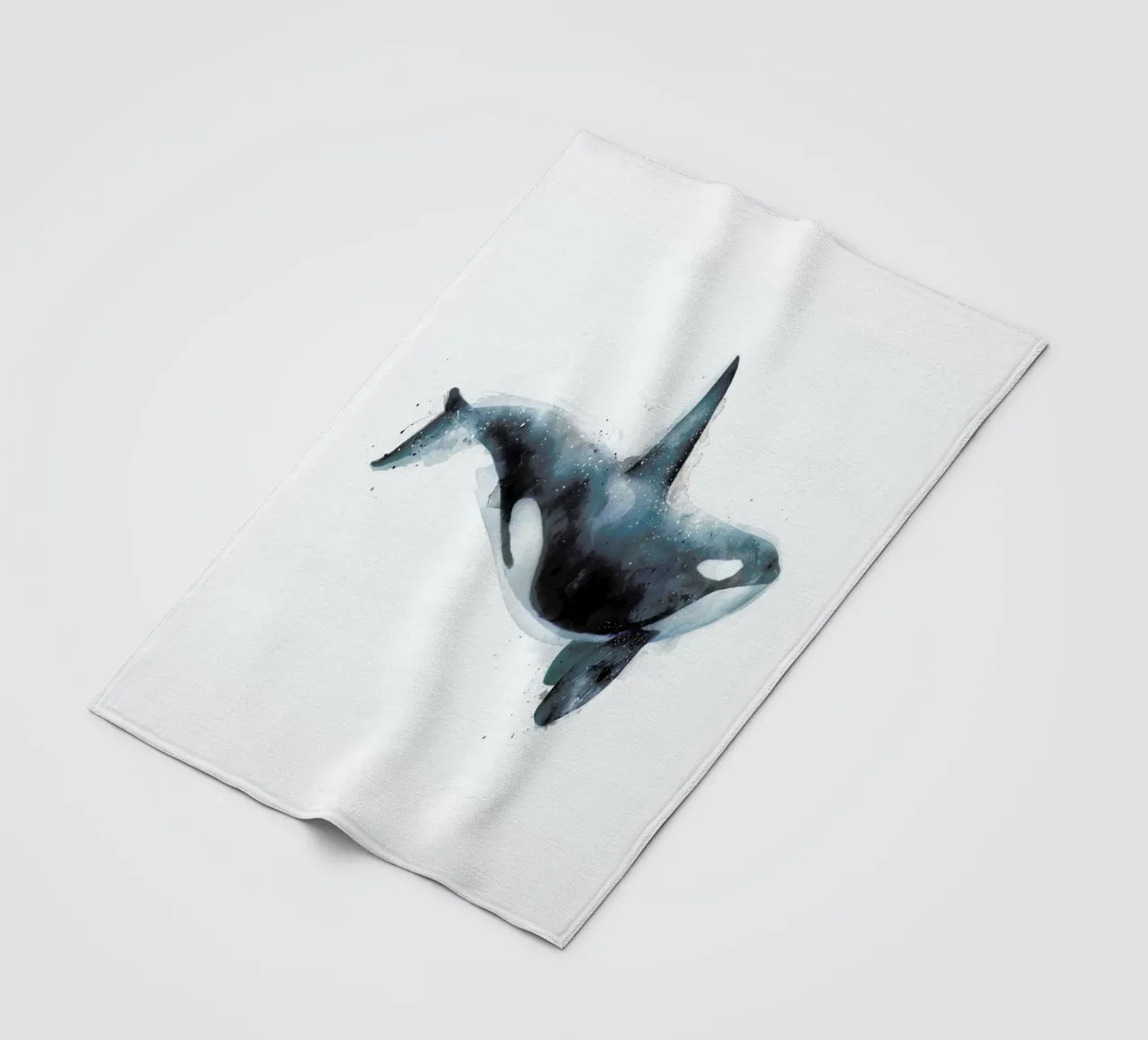 Orca Fleecedecke von Amy Hamilton