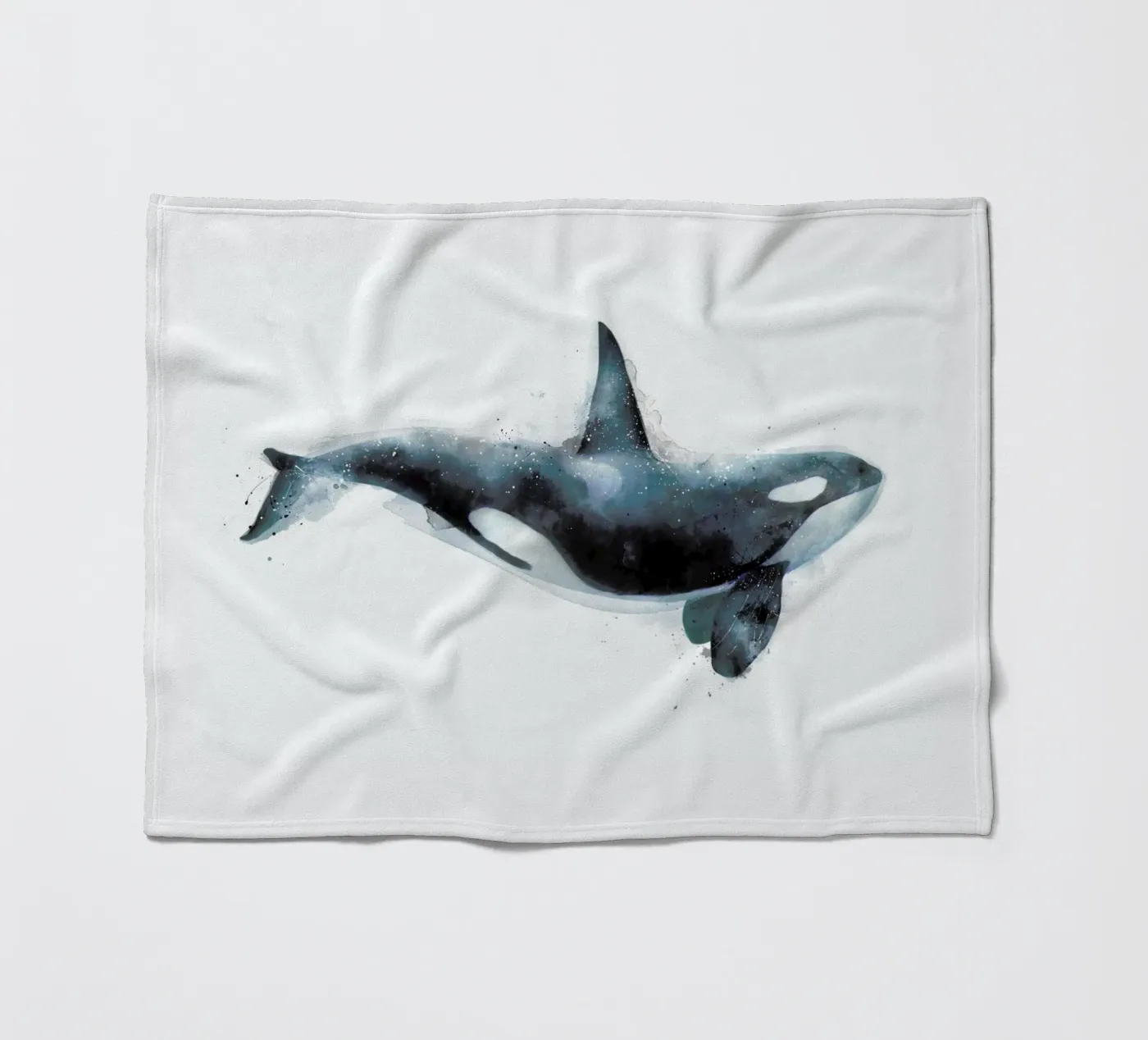 Orca Fleecedecke von Amy Hamilton