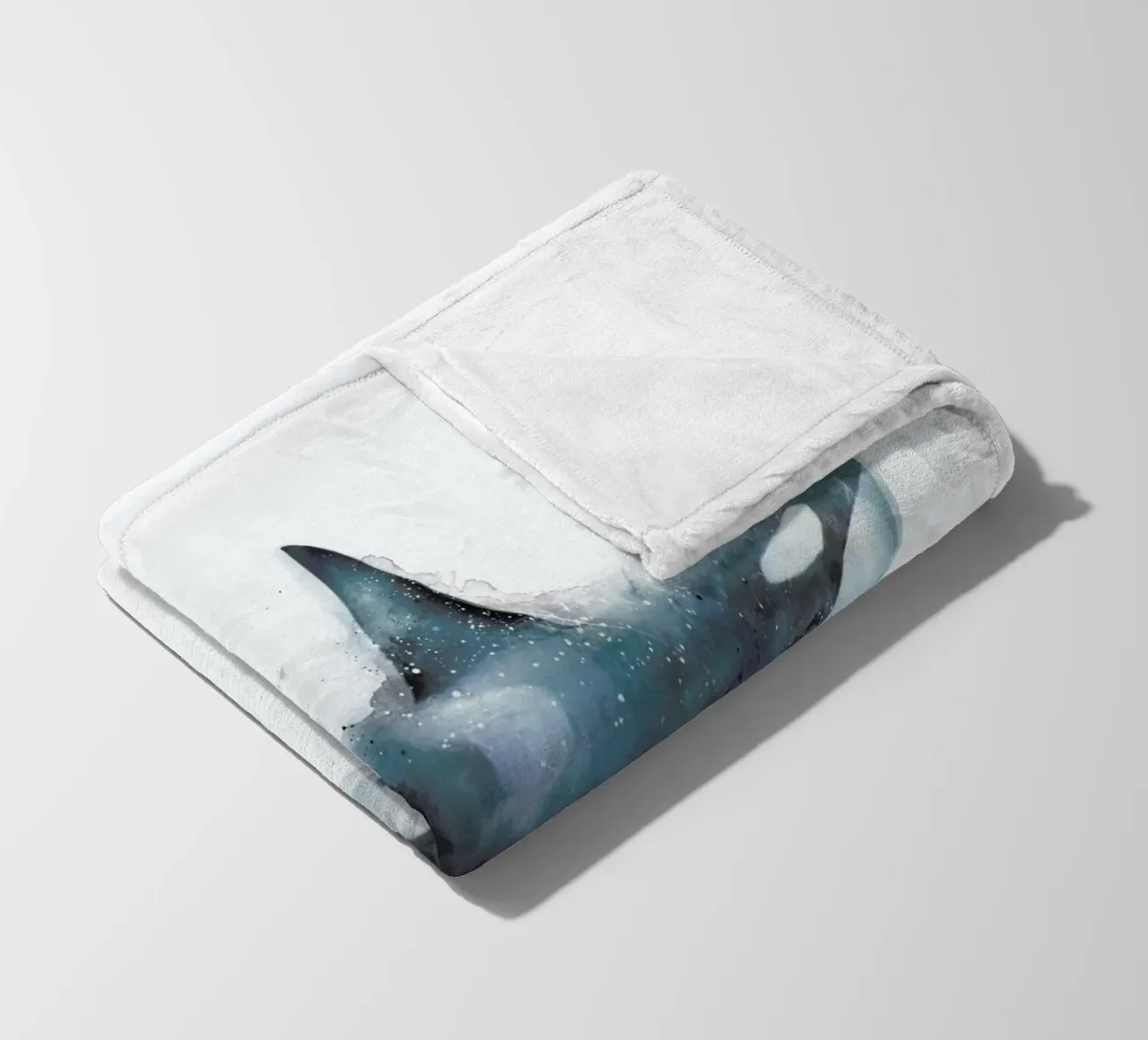 Orca Fleecedecke von Amy Hamilton