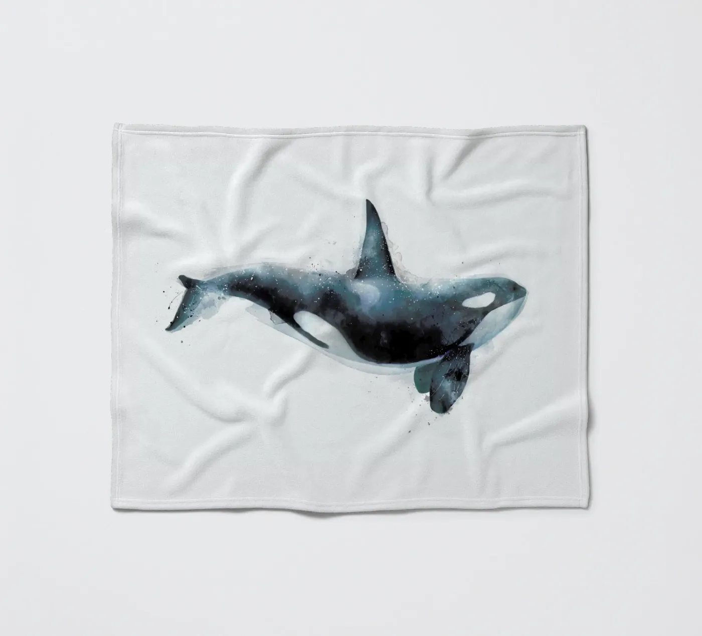 Orca Fleecedecke von Amy Hamilton