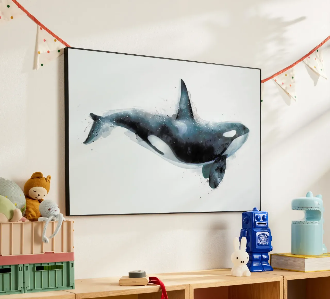 Orca alluminio dibond da Amy Hamilton