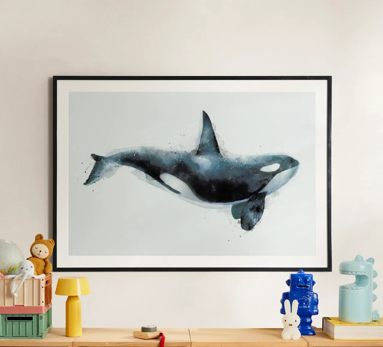 Orca poster by Amy Hamilton