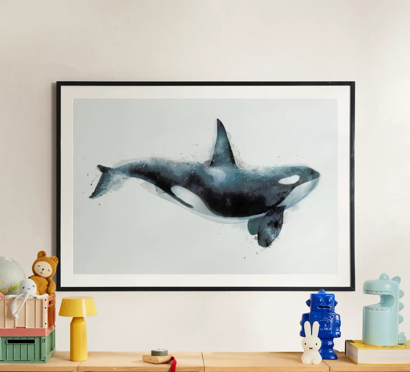 Orca poster de Amy Hamilton
