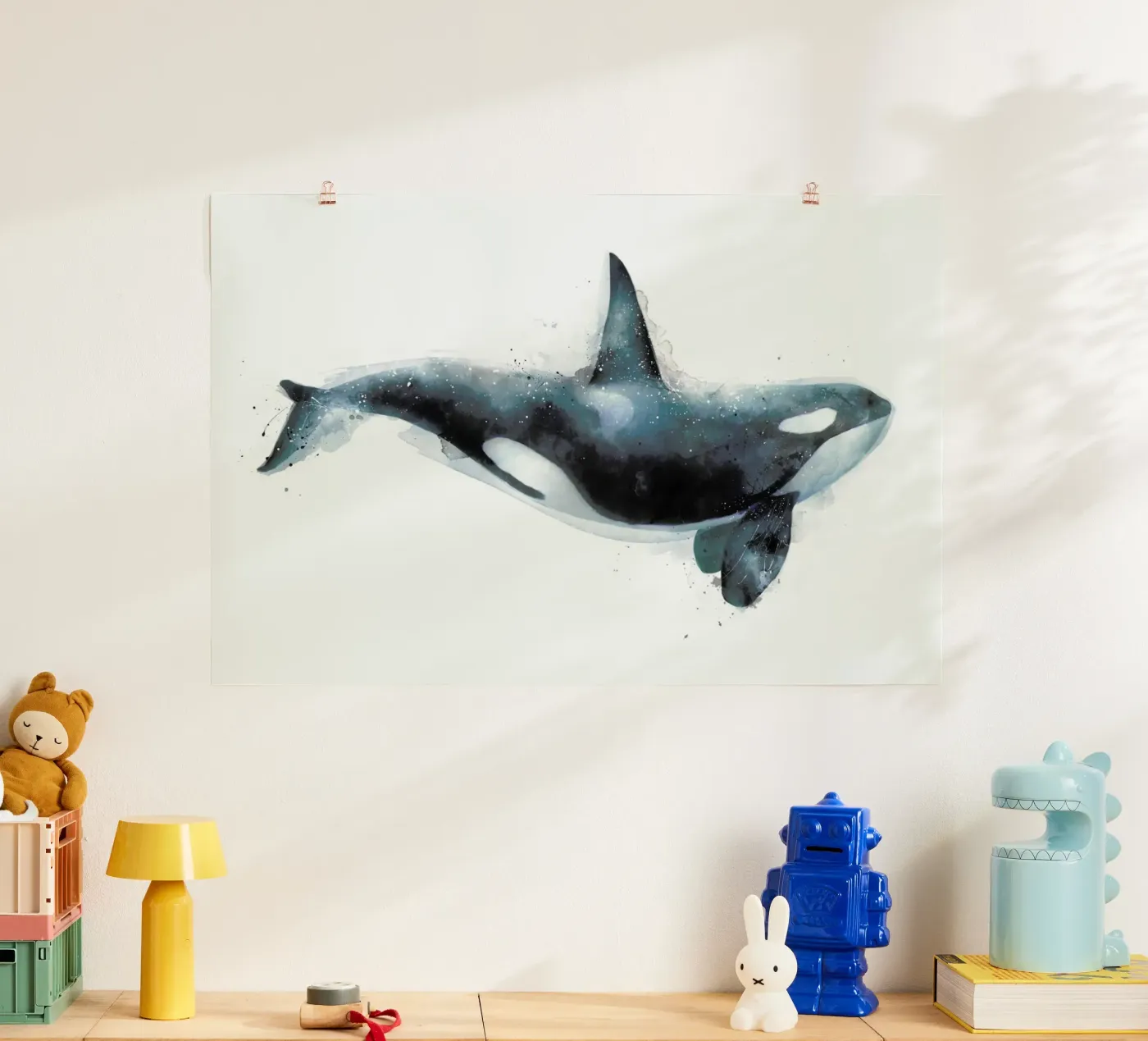 Orca poster de Amy Hamilton