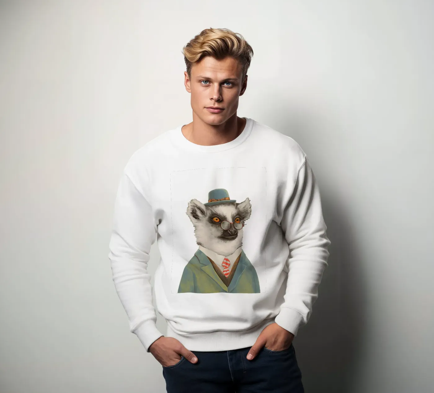 Lemur Sweatshirt von Animal Crew