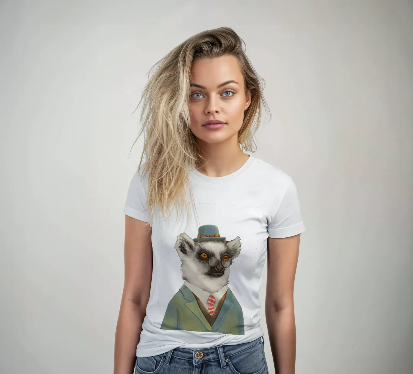 Lemure t-shirt da donna da Animal Crew