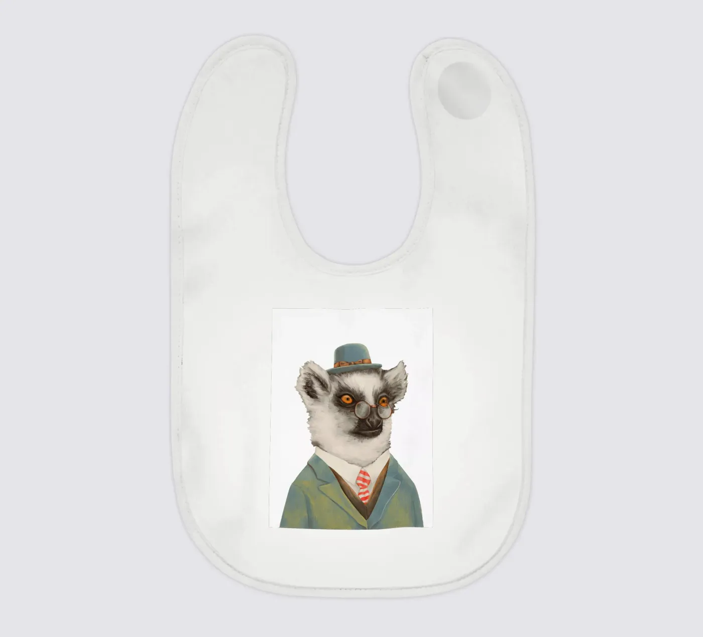 Lemur Babylätzchen von Animal Crew