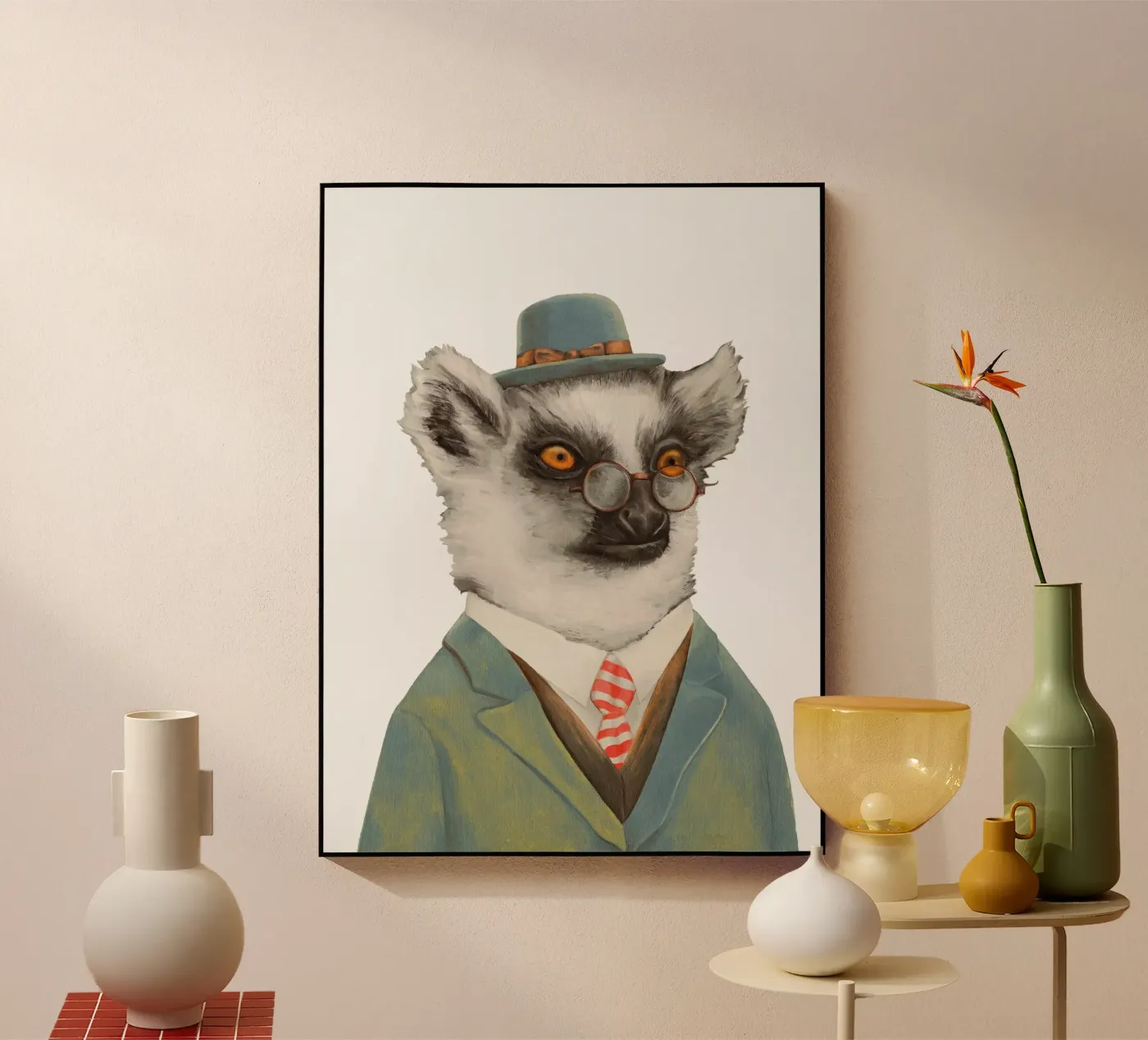 Lemur plexiglass da Animal Crew