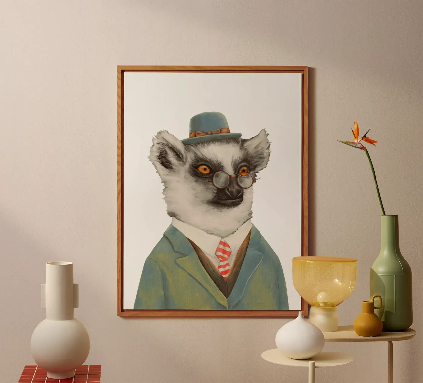 Lemur forex plate by Animal Crew