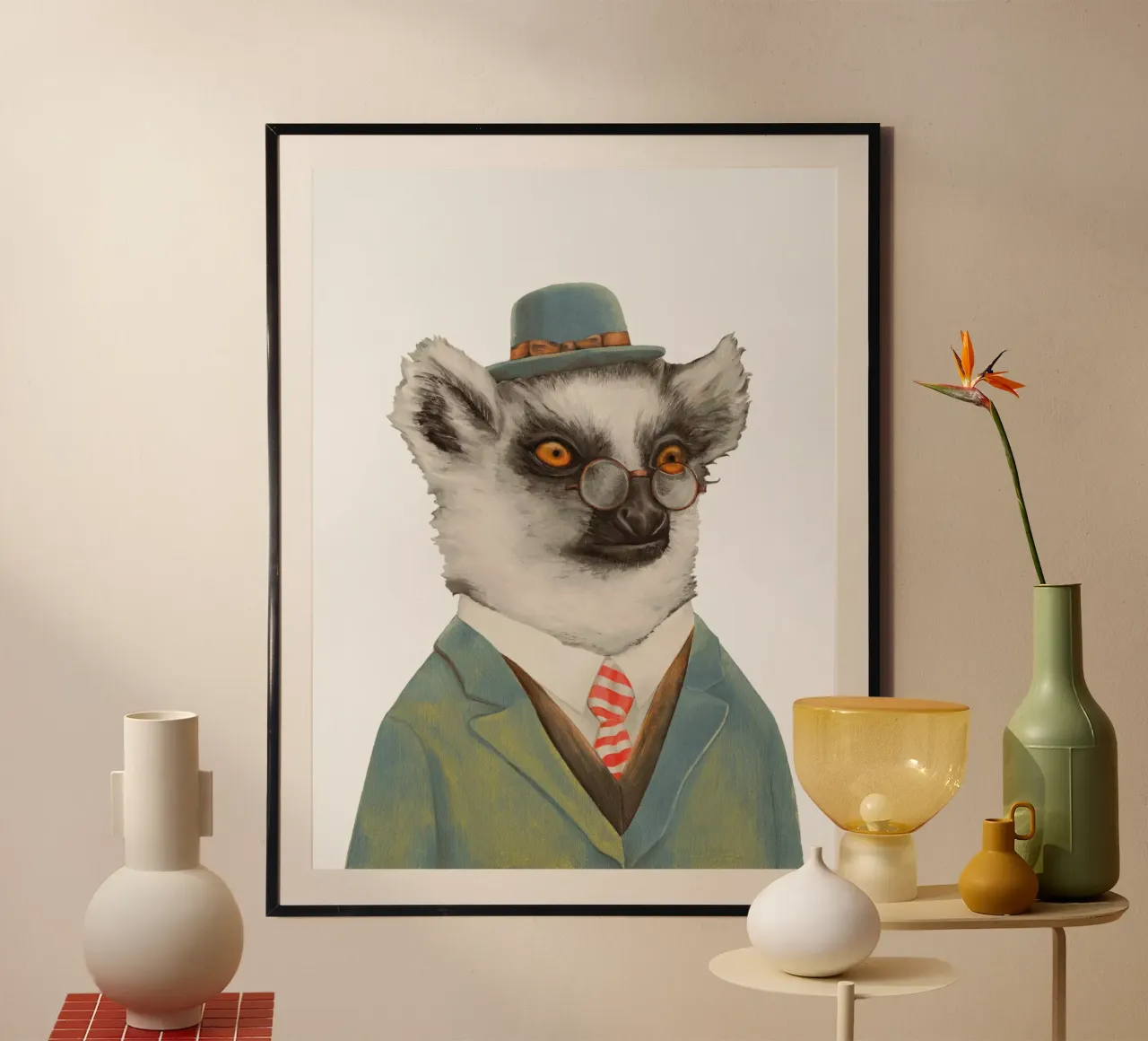 Lemur poster by Animal Crew