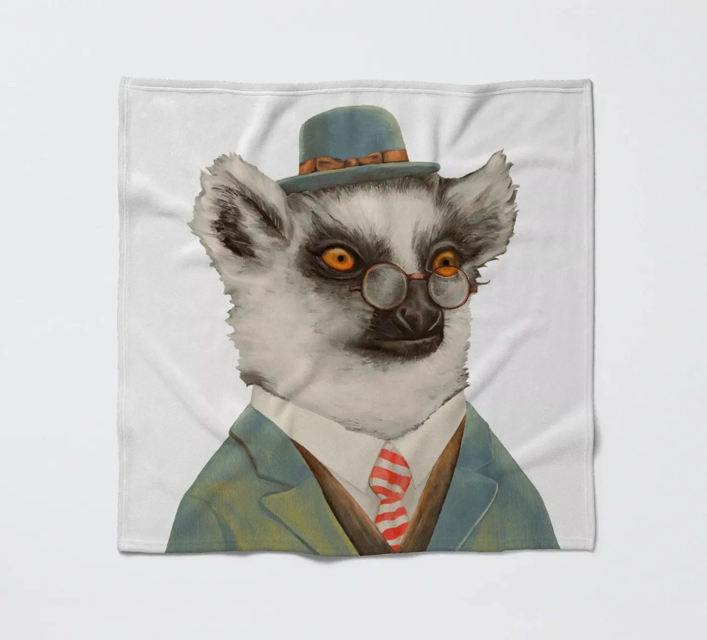 Lemur Fleecedecke von Animal Crew