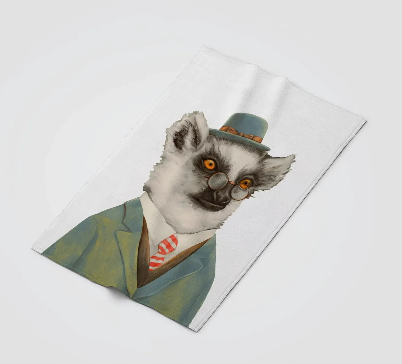Lemur Fleecedecke von Animal Crew