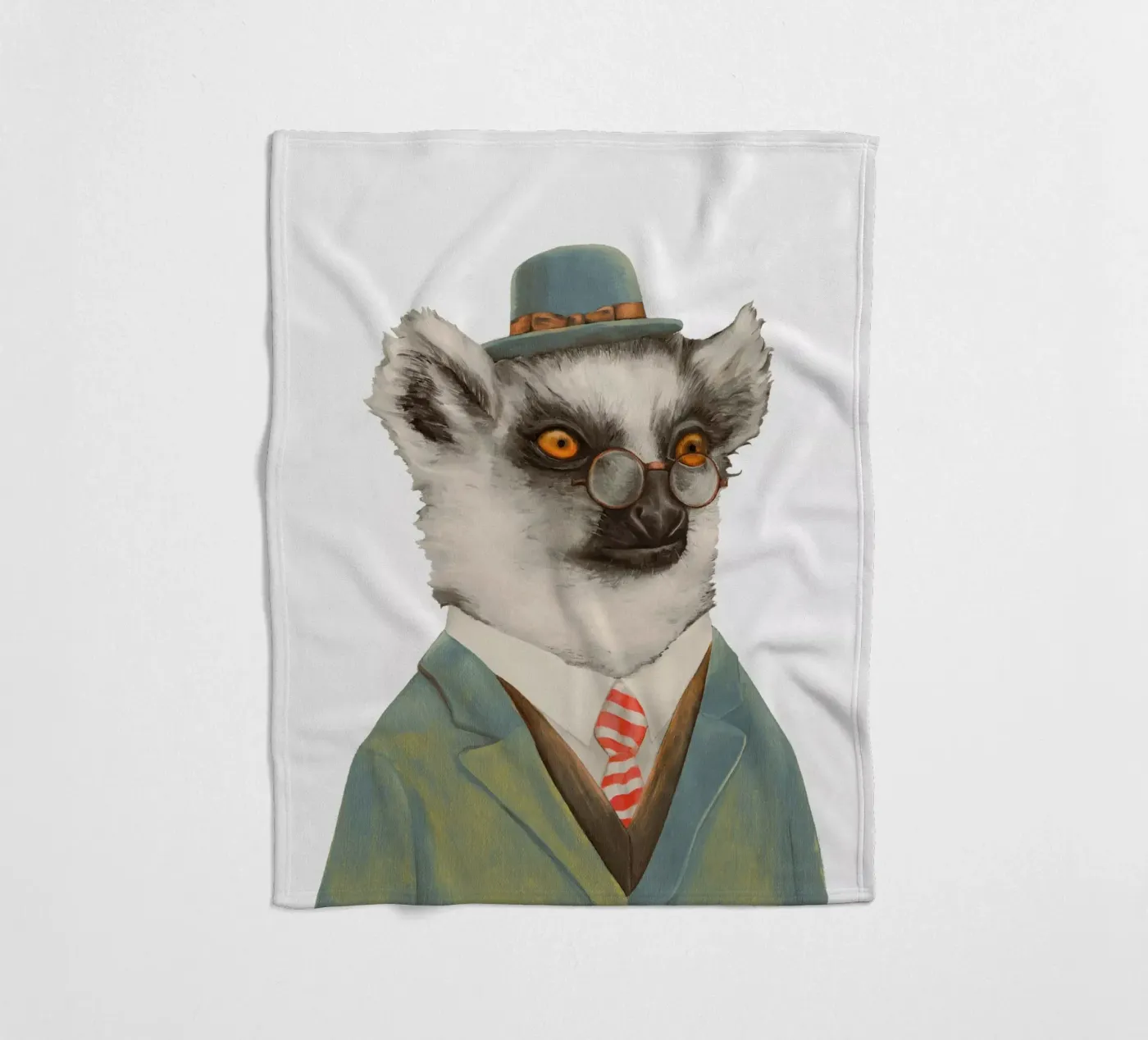 Lemur Fleecedecke von Animal Crew