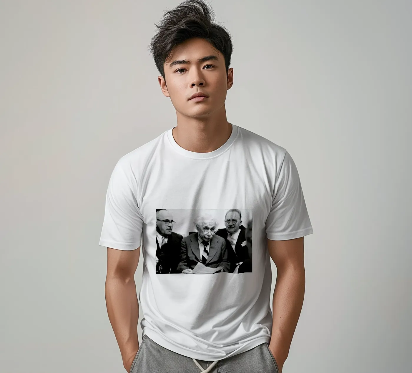 Albert Einstein t-shirt da Gallery Print and Art Limited