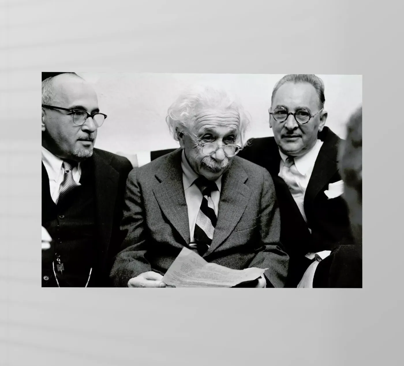 Albert Einstein Backlit Folie von Gallery Print and Art Limited