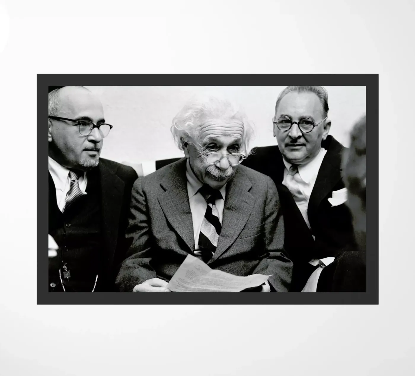 Albert Einstein Fußmatte von Gallery Print and Art Limited