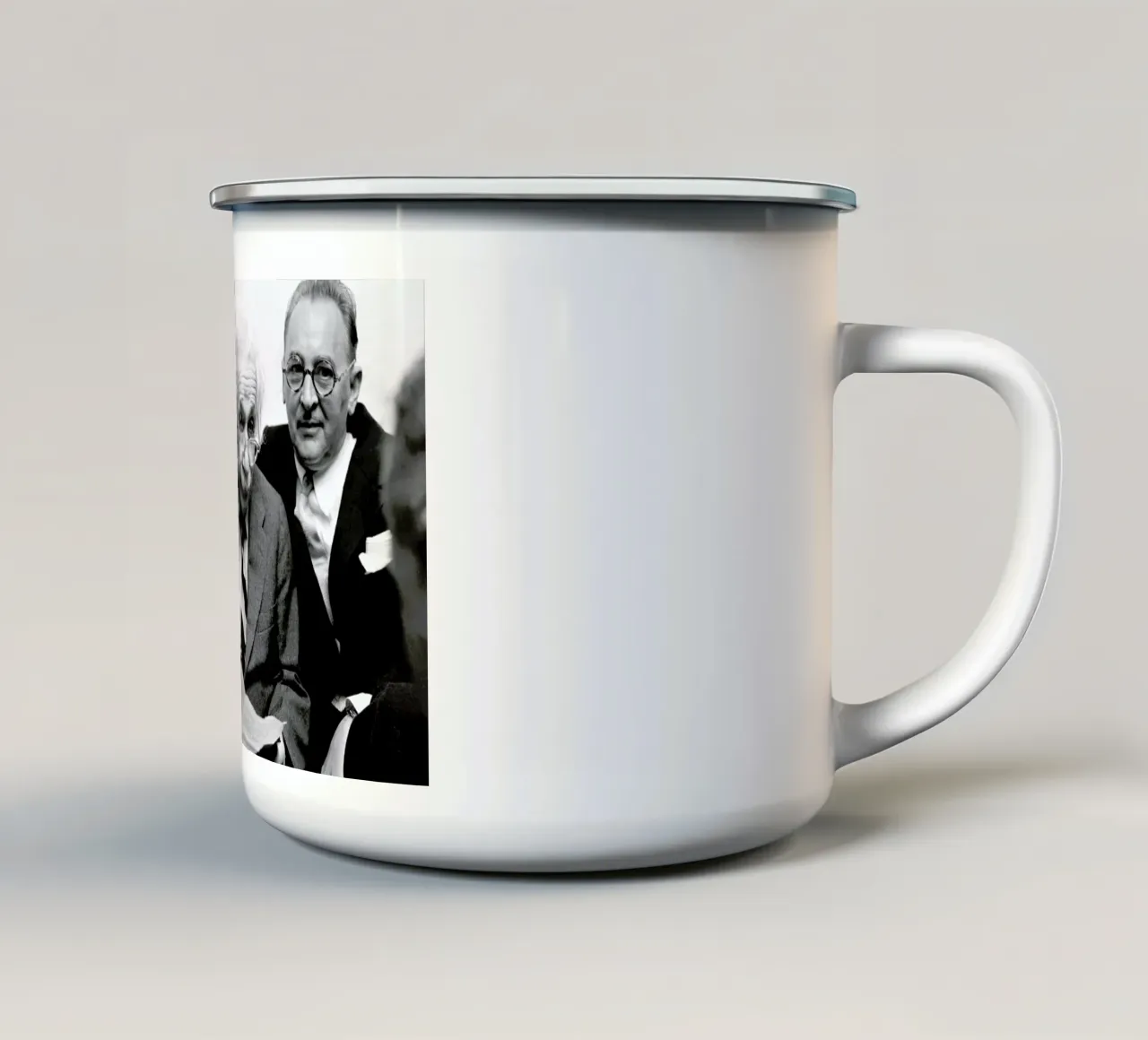 Albert Einstein tazza in smalto da Gallery Print and Art Limited