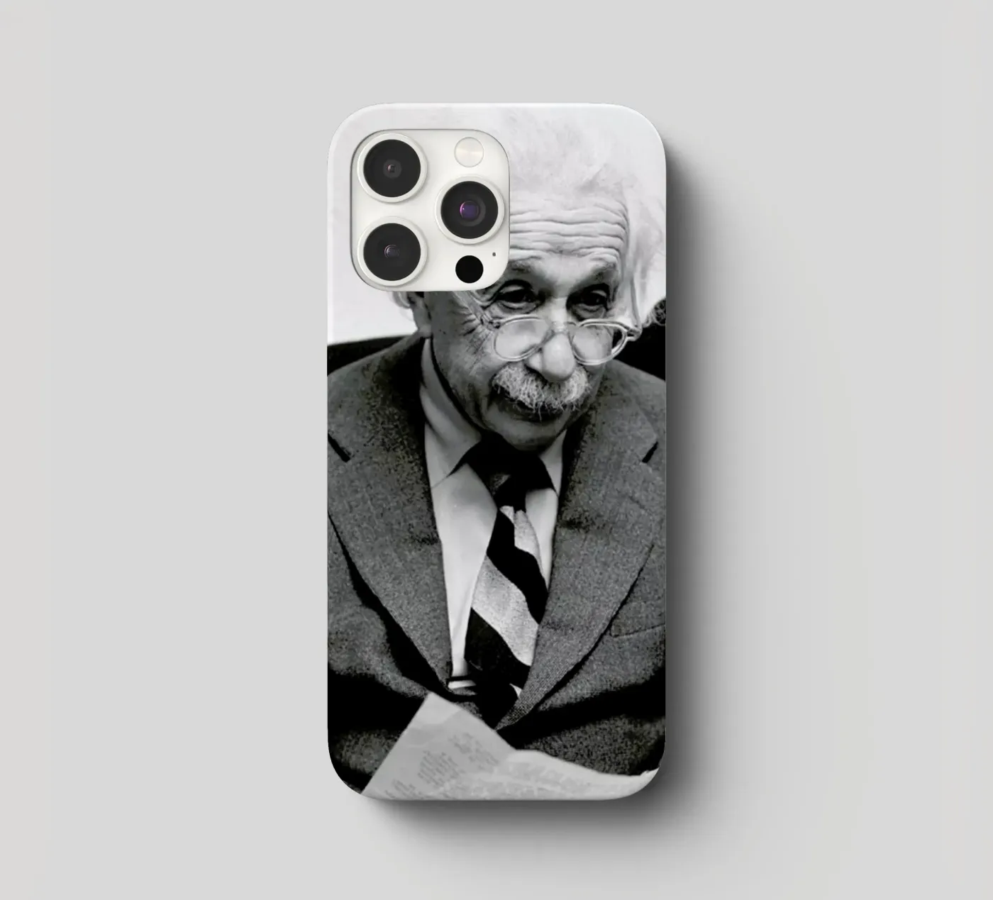 Albert Einstein iphone case by Gallery Print and Art Limited