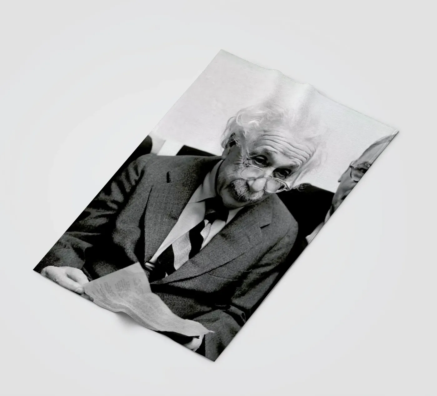 Albert Einstein fleecedeken van Gallery Print and Art Limited